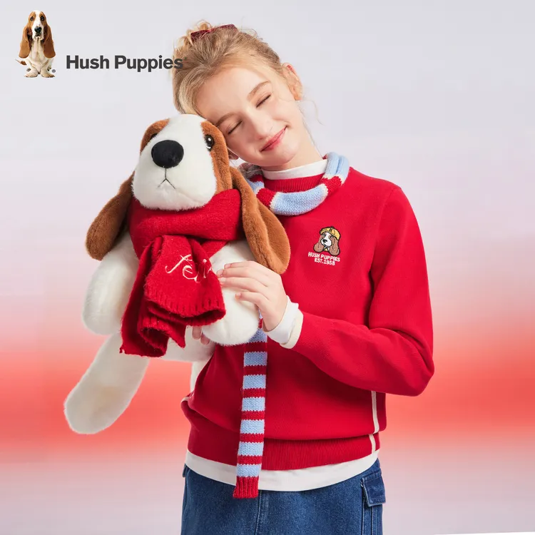 【山野奇遇记毛衣】暇步士童装2025年秋季新款儿童休闲柔软亲肤