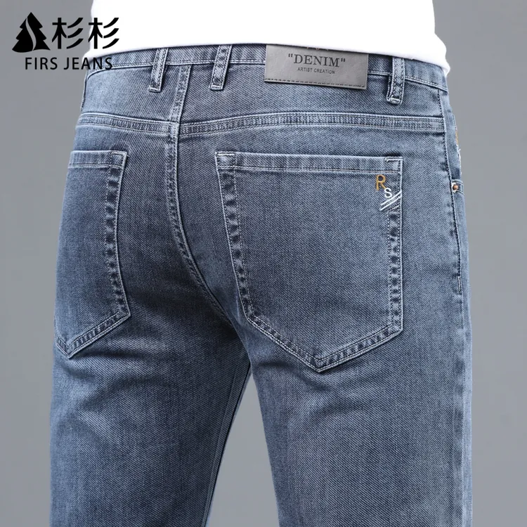 FIRS JEANS杉杉牛仔裤男款爆款2025新款春秋季男士休闲直筒裤子男