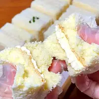 椰蓉奶砖蛋糕营养早餐解馋零食