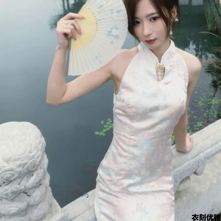 【新店开业】国潮性感改良无袖旗袍女夏季2023年新款高雅年轻款少女