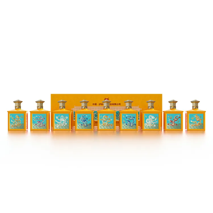 LUZHOU/泸州原酿天典龍之源酒52度500ml*9