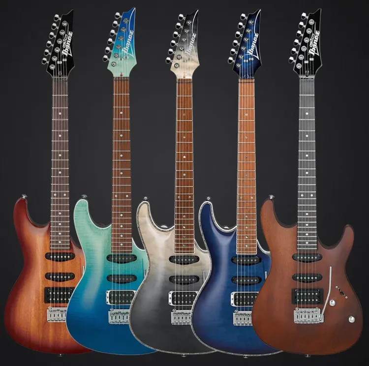 Ibanez依班娜SA360NQM胭脂渐变海市蜃楼电吉他小双摇依班娜sa260