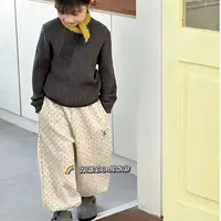 【彩虹家】2025深秋冬女童波点裤束脚卫裤-98120