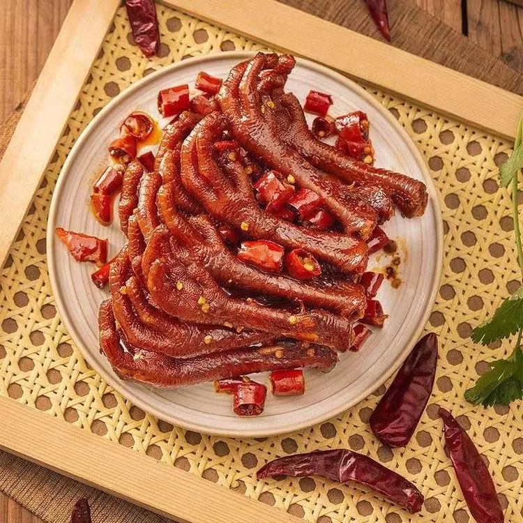 香辣麻辣土鸡爪网红休闲充饥食品肉类零食（新老包装随机）