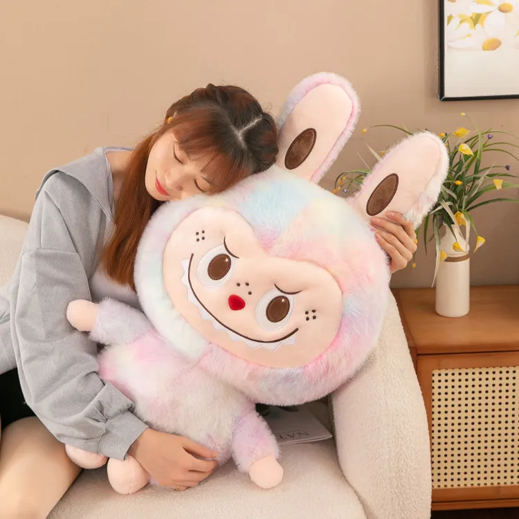 labu拉布公仔玩偶抱枕卡布布娃娃毛绒玩具女孩拉布生日礼物女生布