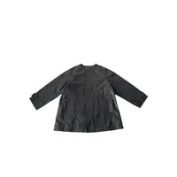 【DDAAN丹姐】极简风设计师秋冬女皮衣轻职风小牛皮外套 LO056