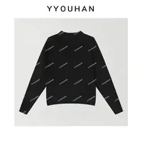 月月 2025新款【经典永存】立领显瘦百搭长袖针织衫 2508C4625