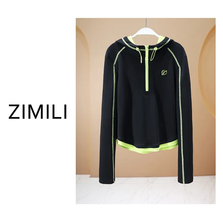 【亮哥欧货女装】冬季加厚《热感系列》高弹显瘦卫衣打底上衣5677-E3