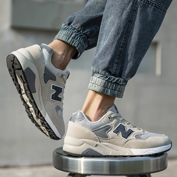 新百伦春夏季运动鞋子男女鞋网面透气防滑580休闲旅游复古跑步鞋