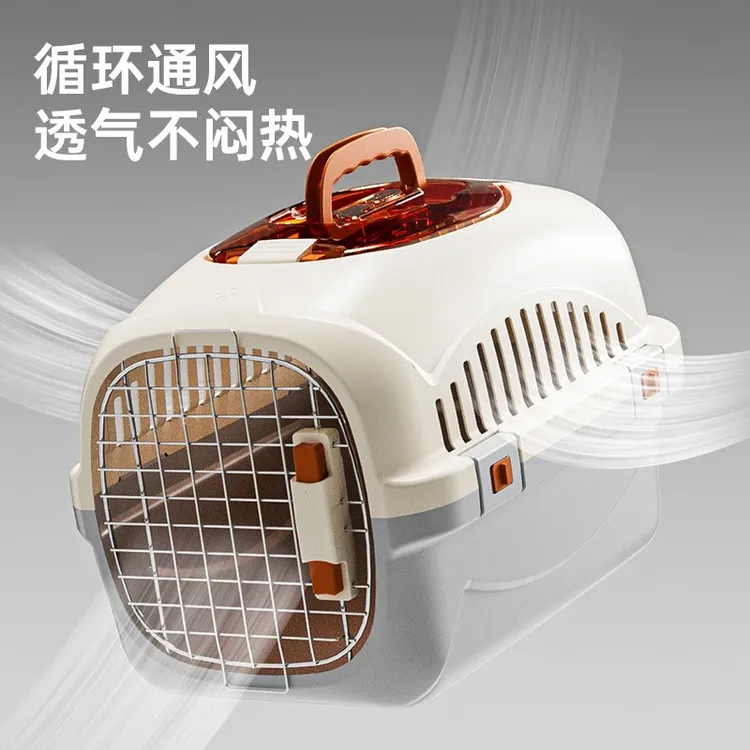 猫咪专用航空箱猫箱外出便携带天窗款航空箱可托运车载宠物箱