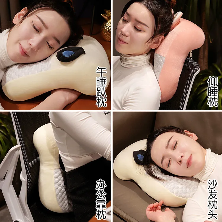 高中生午睡枕趴睡神器多功能靠垫抱枕沙发办公室夏季趴睡枕头D226