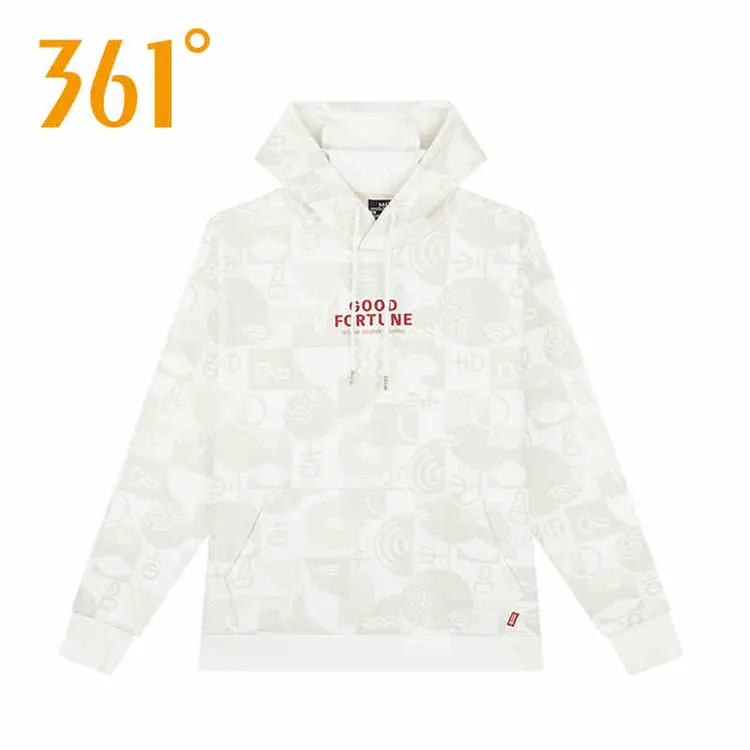 361连帽卫衣男2025秋季款运动套头衫时尚印花宽松上衣552519807H