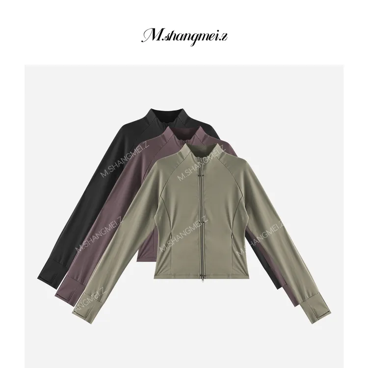 M.SHANGMEI.Z/沐熙【马术外套】美大哥户外运动弹力外套X0873801