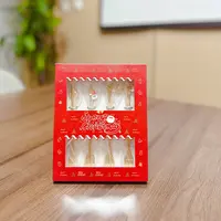 凯凯优选 食品级加厚不锈钢叉4支 圣诞礼盒装