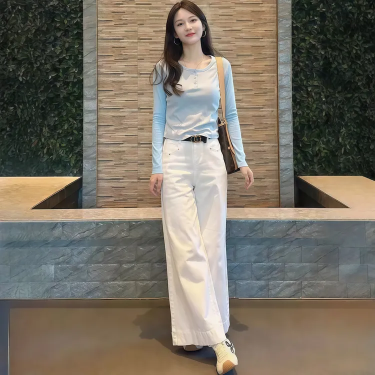 秋款套装女2025爆款洋气长袖上衣百搭休闲阔腿裤显瘦显高两件套潮