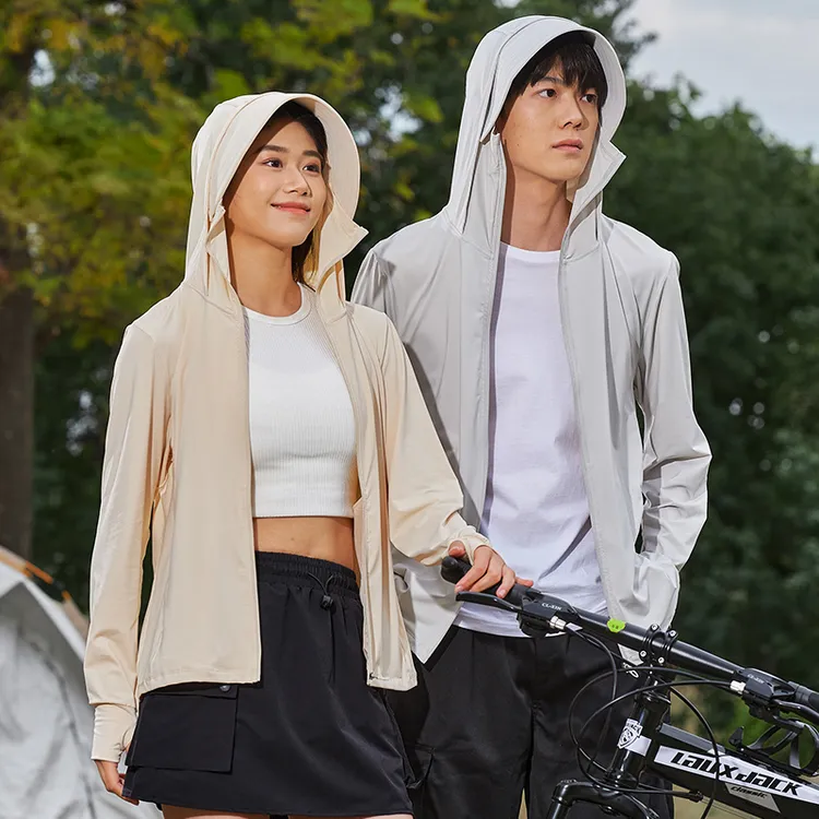 男款原纱防晒衣UPF100+钓鱼服冰丝衣男户外防紫外线防晒夏季透气