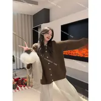 Ssman【彩扣 慵懒毛衣】冬季慵懒感时尚百搭爆款随搭毛衣