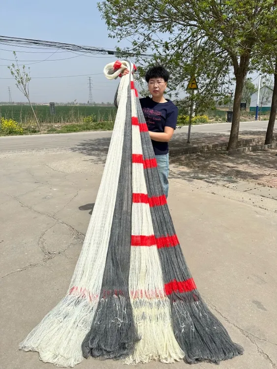 2指4米半大力马直径7米重9斤铅坠子纯手工一开到顶