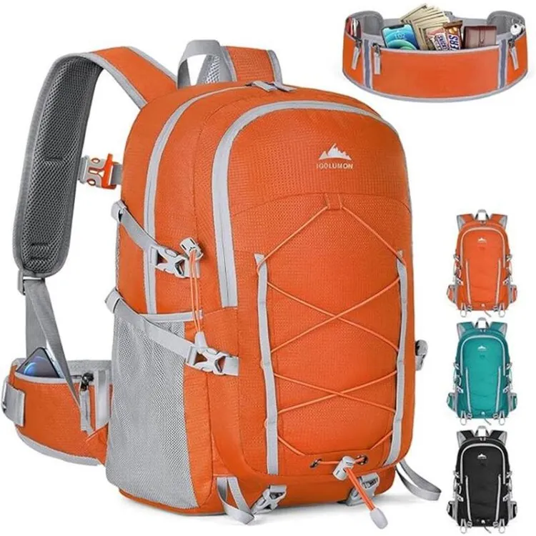 出墨西哥！可收纳！一包两用40L轻量防水户外徒步双肩背包登山包