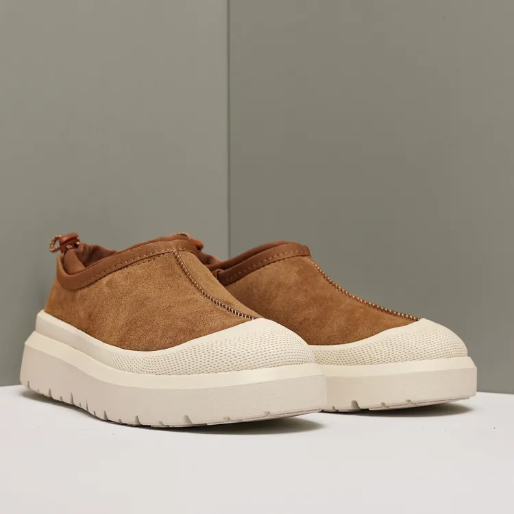 秋冬雪地靴情侣同款加绒厚底百搭时尚休闲新款保暖加厚短筒雪地鞋