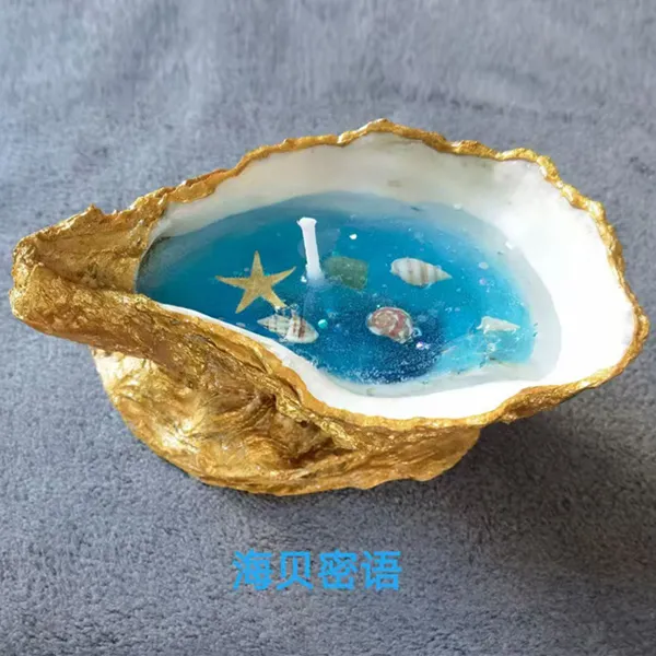 乳山知川非遗手作，牡蛎壳香薰蜡烛