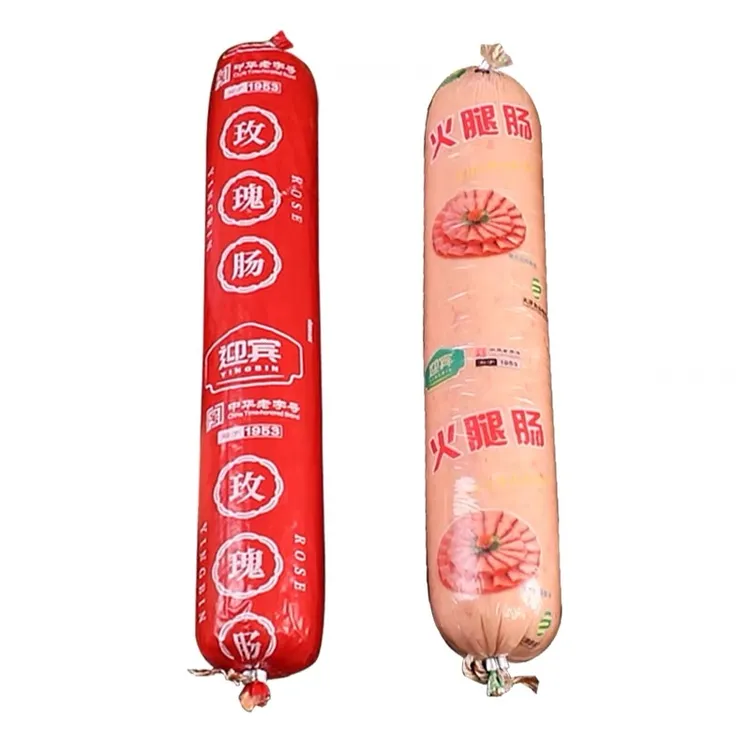 天津二厂迎宾玫瑰肠1号火腿两件套经典组合（快递送货上门）