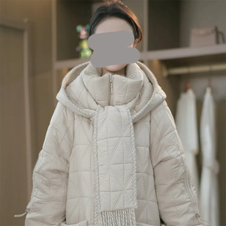 时尚新款简约百搭气质冬季保暖外套棉服2025最新时尚潮流款式穿搭