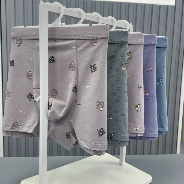 【升级10A抗菌】1011# 男士内裤 新疆棉纯棉平角裤头 青年舒适