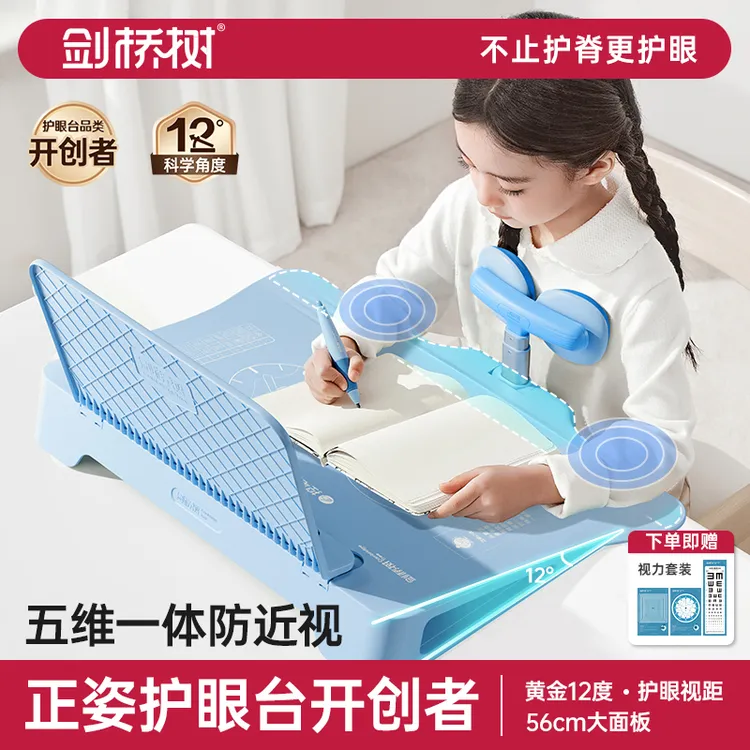【2025年新品】12度斜面坐姿矫正器加大桌板写字纠正姿势神器