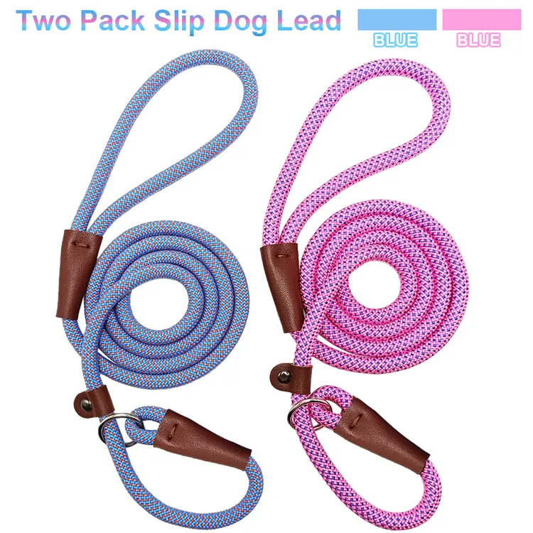 狗狗P链P绳防爆冲牵引绳尼龙加粗耐用防挣脱狗链金毛萨摩耶秋田犬