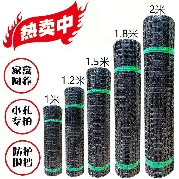 硬塑荷兰网塑料网围栏网家用养鸡护栏围网加粗小孔户外胶网格网子