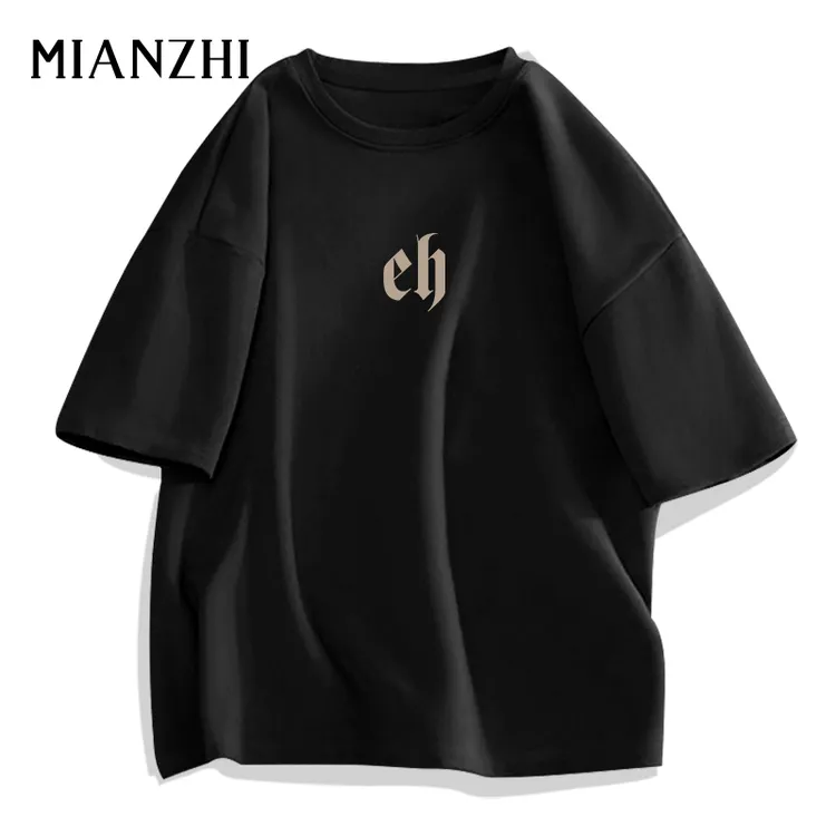 棉致男生纯棉t恤短袖圆领男款半袖夏季潮牌休闲夏装男装体恤上衣