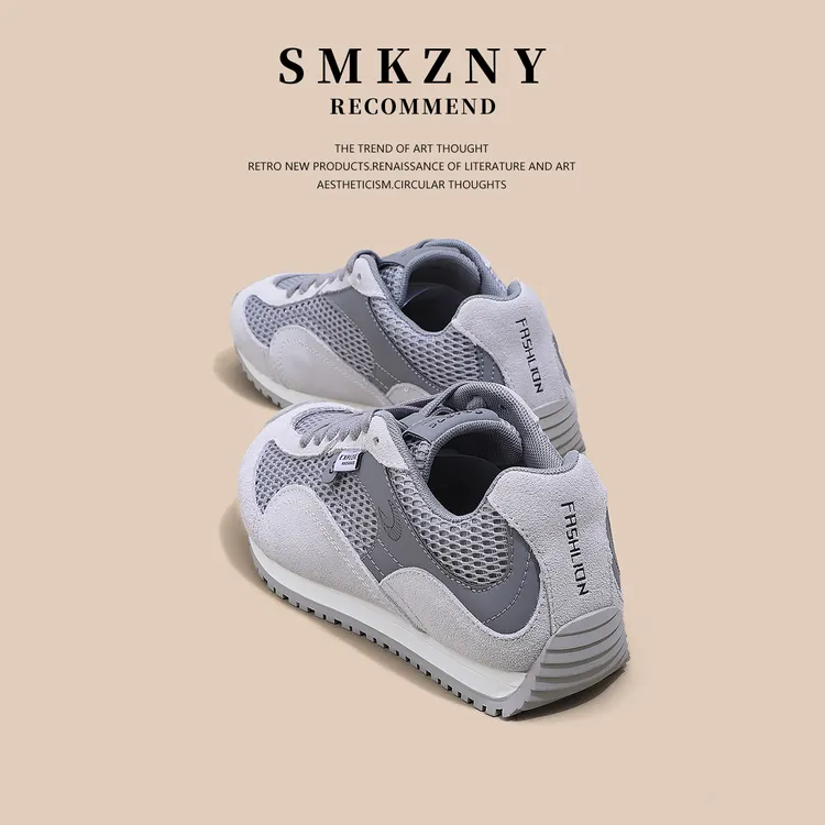 欧货爆款厚底德训鞋女夏季网纱透气百搭轻便绝美超火阿甘鞋Z-1521