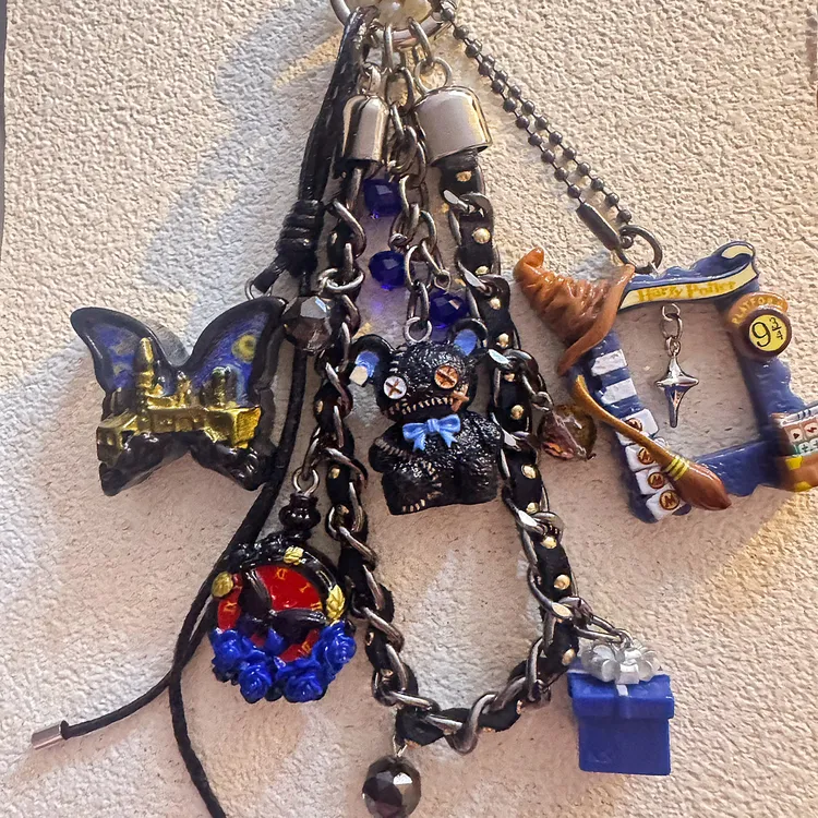 哈利波特学院系列元素挂件包挂手机挂件纯手工原创编织礼物哈利迷