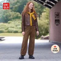 优衣库女装保暖休闲长裤/休闲裤裤子25秋冬新款479402