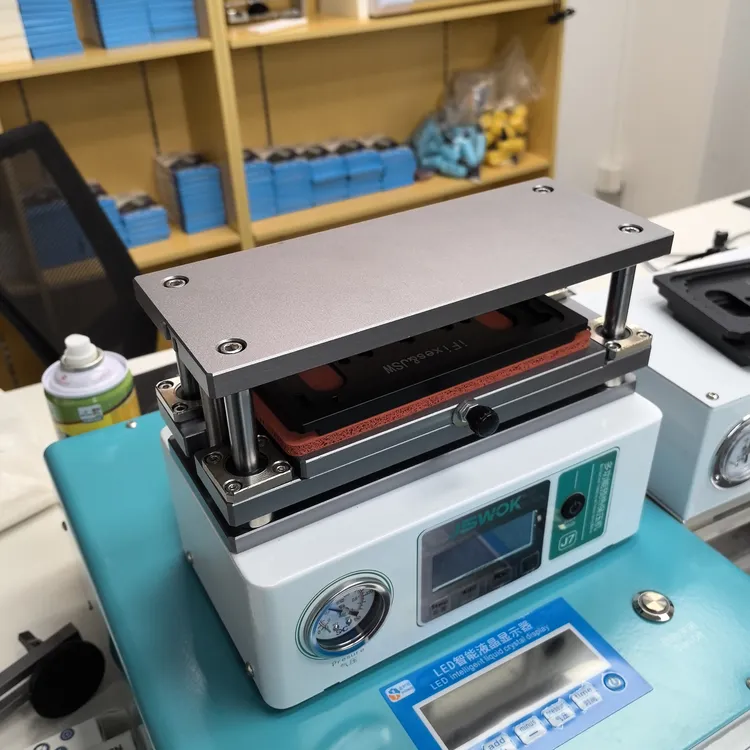 多功能预热手机屏幕全自动保压机（需连接空压机）