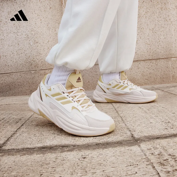 流光风 阿迪达斯「波波鞋」OZWAVE厚底增高老爹鞋男女款 JR3198