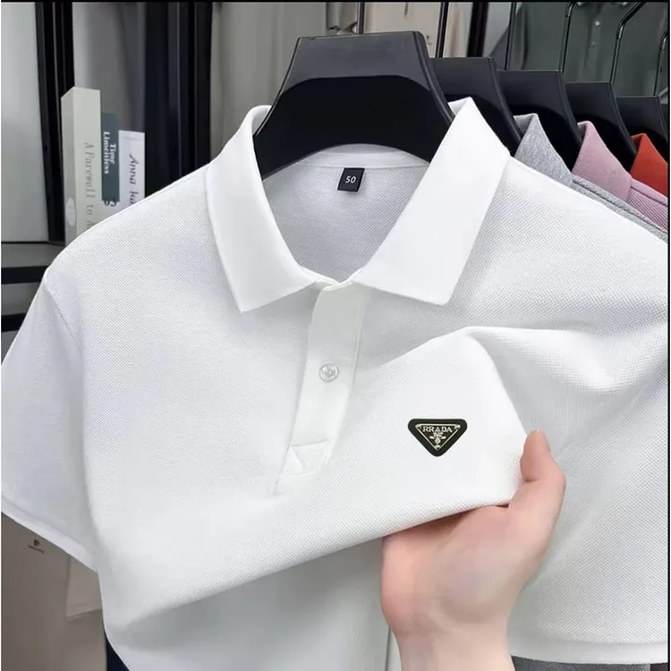 【港口尾货】POLO普拉家奢侈品奢侈品男士stay高质量男polot恤翻领