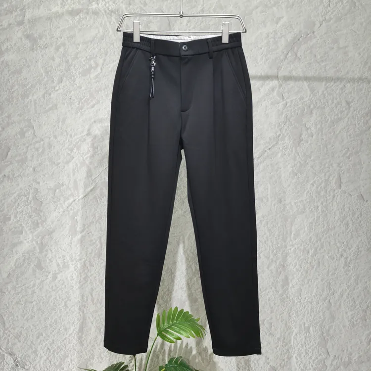 2025秋季新款裤子长裤休闲裤潮流宽松型夏季男弹力直筒时尚修身