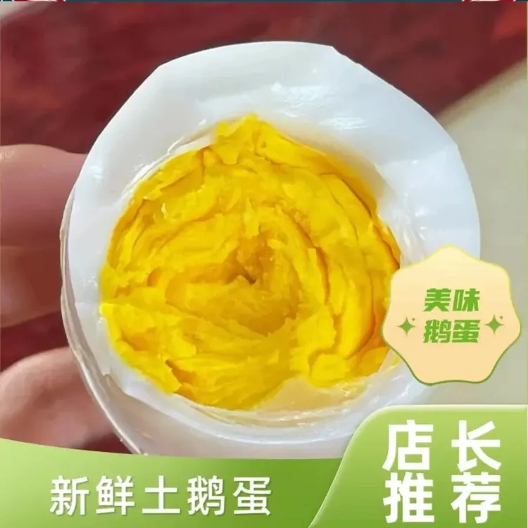 【破损包赔】新鲜农家散养土鹅蛋20枚装 初生鹅蛋 现捡现发