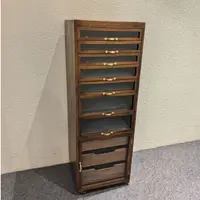 收纳置物柜LQ1265（长40cm宽36cm高114.5cm）茶具架LQ1265置物架