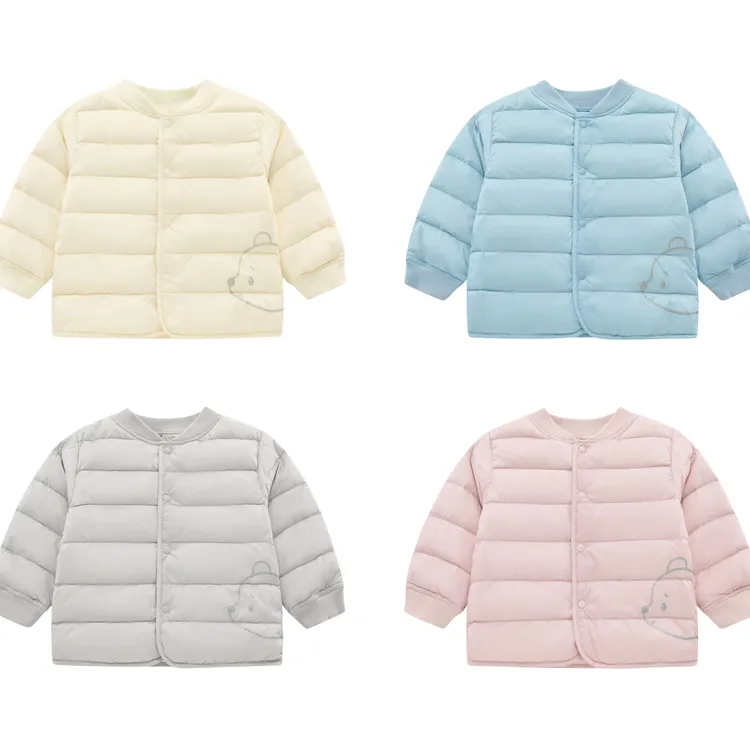 拉比羽绒内胆全开衣 男女童羽绒服