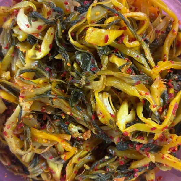 云南特产傣味农家腌制耿马孟定腊腌菜水腌菜酸爽下饭菜咸菜酱菜