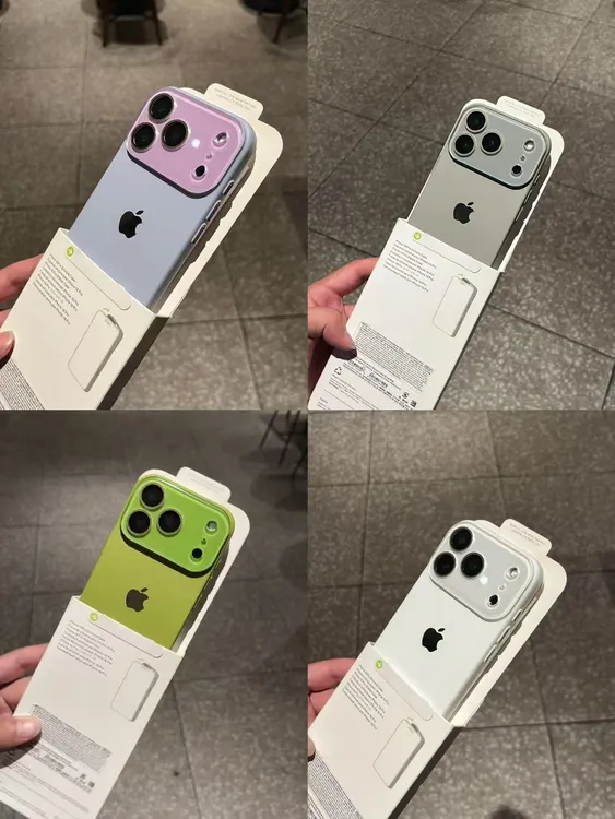 高级液态硅胶牛油果绿适用苹果17Promax手机壳iPhone16软14新款15