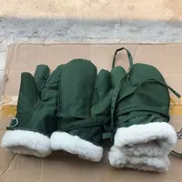 正品全新羊毛三指手套