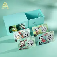 二十四节气熊猫银币一套纯银999纪念币投资收藏熊猫币正品