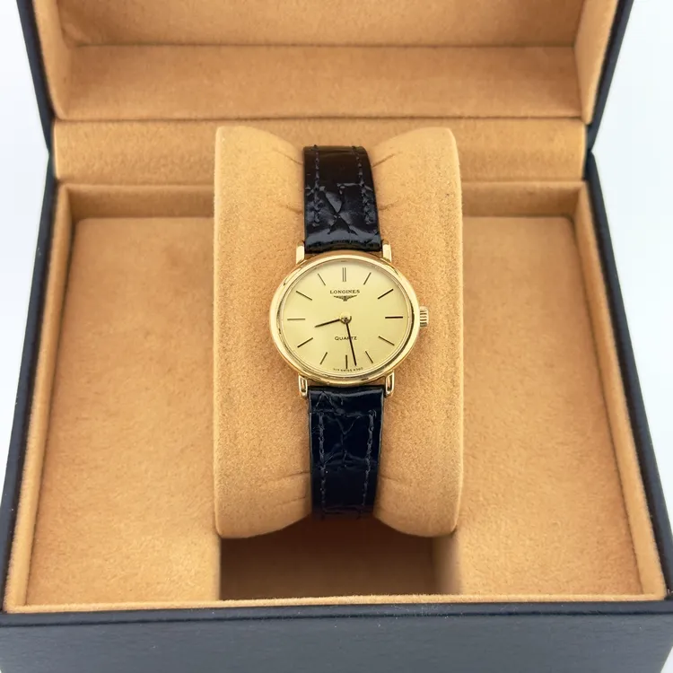 95新 Longines/浪琴 95新Longines/浪琴女表25mm中古时尚浪琴女表