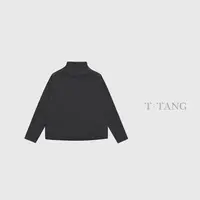 FL秋冬纯色半高领260g抓绒果冻棉百搭时尚长袖T恤打底【6751】