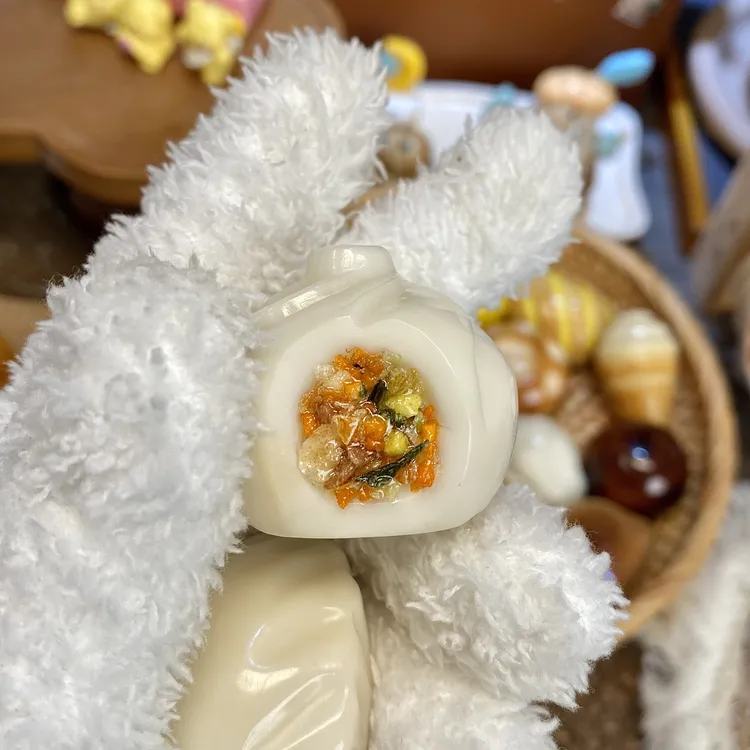 象牙果原果雕刻手把件美食系列富甲学习鸭手把件可爱礼物盘玩