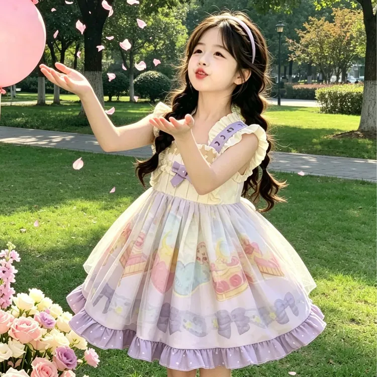 【FX】夏季女童洛丽塔公主裙